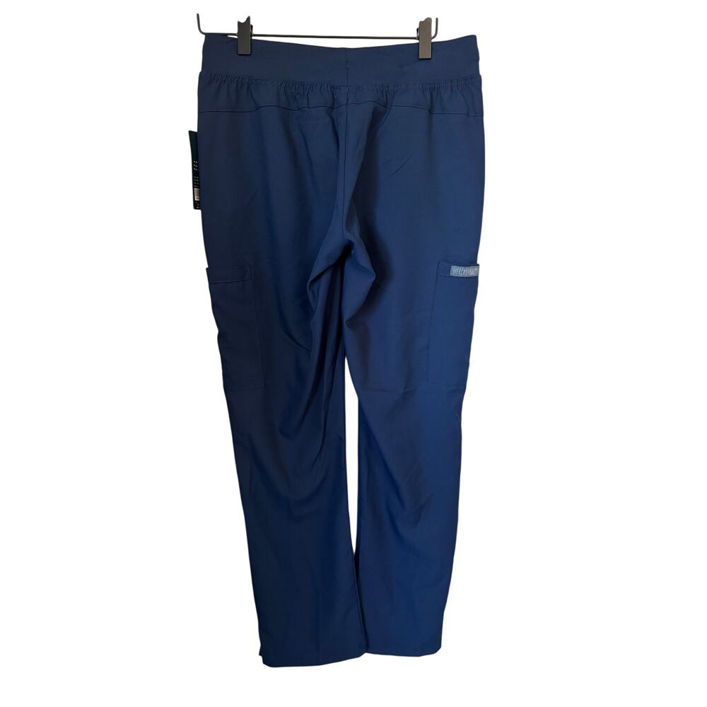NWT MedCouture Insight Navy Scrub Pants XS Cargo Drawstring MC2702 - Picture 5 of 11
